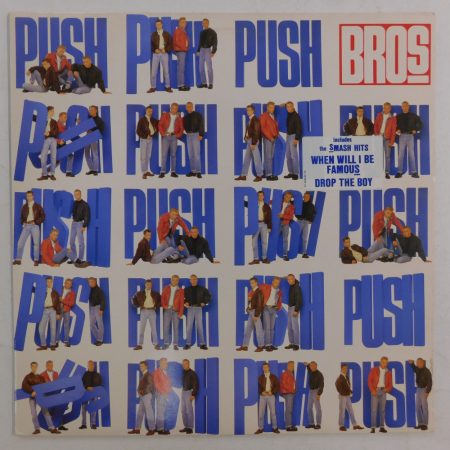 Bros - Push LP (VG+/VG+) 1988, holland