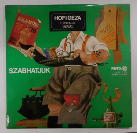 Hofi Géza - Szabhatjuk LP (VG+/EX)