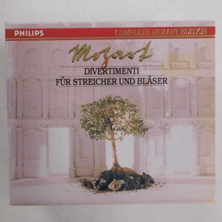 Mozart - Divertimenti Für Streicher Und Bläser (NM/NM) 5xCD+booklet 1990 GER