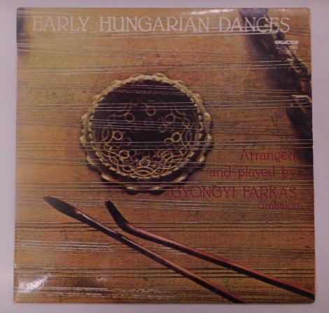  Gyöngyi Farkas - Early Hungarian Dances LP (VG/VG)