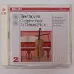   Beethoven/Rostropovich, Richter, Gendron, Francaix - Complete Music For Cello And Piano 2xCD (NM/NM) 1994 USA