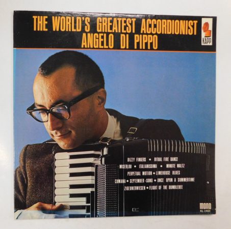 Angelo Di Pippo - The World's Greatest Accordionist LP(VG+/VG+)USA,mono