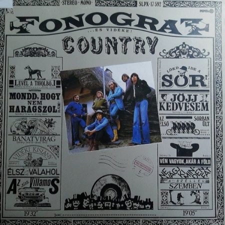 Fonográf - Country Album LP + inzert (VG+/VG+) 