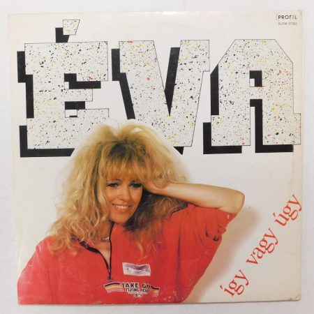 Éva - Így vagy úgy LP + inzert (VG/VG) 1989 Csepregi Éva