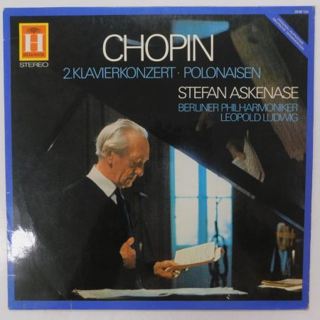 Chopin, Berlin Philharmonic, - Piano Concerto No.2 - Polonaises LP (EX/VG) GER