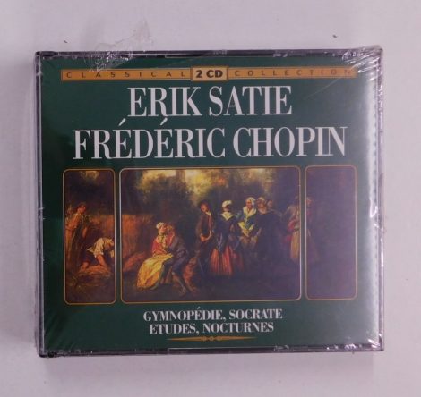 Chopin - Erik Satie - Gymnopédie, Socrate, Etudes, Nocturnes 2xCD ÚJ, NDL