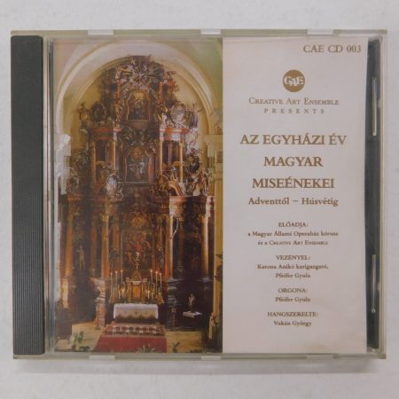 Az egyházi év magyar miseénekei CD (NM/NM) 1991 HUN