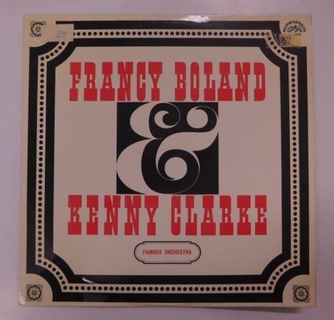 Francy Boland & Kenny Clarke Big Band - Famous Orchestra LP (EX/VG) CZE. 