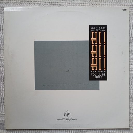 Sandra - Hi! Hi! Hi! 12" (VG/VG+) EUR, 1986, 45rpm.