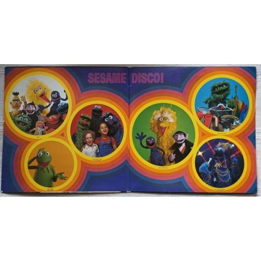 Sesame Street - Sesame Disco! LP (VG,VG+/VG) USA, 1979, gatefold