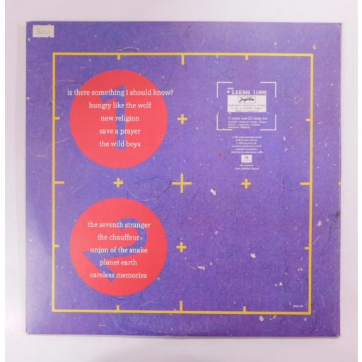 Duran Duran - Arena LP (VG+/VG) YUG. 1985