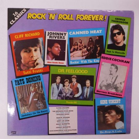 V/A - 16 Classics - Rock 'N' Roll Forever! LP (VG/EX) INDIA 