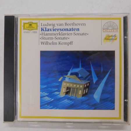 Beethoven, Kempff - Piano Sonatas "Hammerklavier" "The Tempest" CD (EX/EX) 1988 EUR