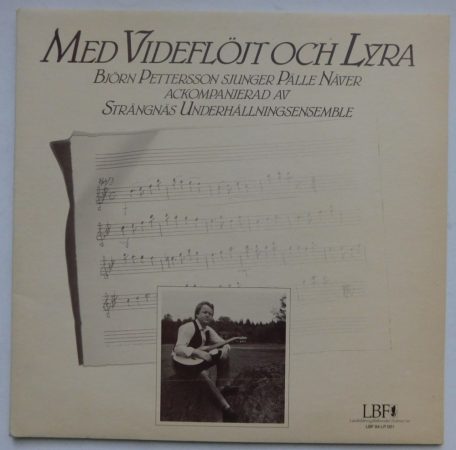Med Videflöjt och Lyra LP - Björn Pettersson LP (EX/VG+) SWE