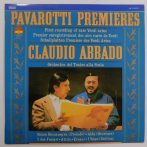   Pavarotti, Verdi, Claudio Abbado, Orchestra Del Teatro Alla Scala - Pavarotti Premieres LP (EX/VG+) HUN, 1991
