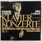   Schumann, Grieg, Gieseking, Karajan, Philharmonia Orchestra London - Klavierkonzerte LP (EX/EX) GER