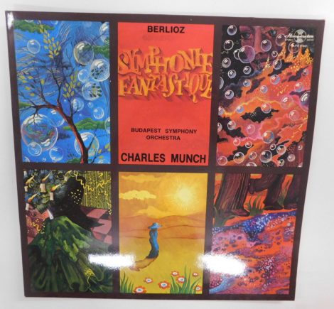 Berlioz, Charles Munch - Fantasztikus szimfónia LP (EX/EX) HUN. 1976. Symphonie Fantastique