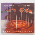   Lajkó Félix - Lőrinszky Attila - Live At Academy CD (VG+/VG) MDF tálca 1997