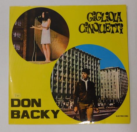 Gigliola Cinquetti - Don Backy LP (VG+/VG+) ROM. 