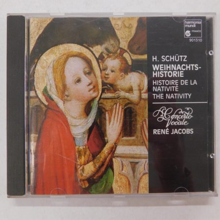 H. Schütz - Vocale, Jacobs - Weihnachts-Historie CD (NM/NM) 1990 GER