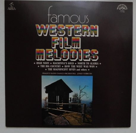 Prague Radio Dance Orchestra - Famous Western Film Melodies LP (VG/VG-) CZE