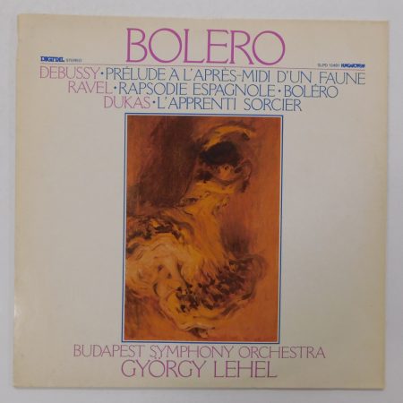 Budapest Symphony Orchestra, György Lehel - Bolero LP (VG+/VG+)