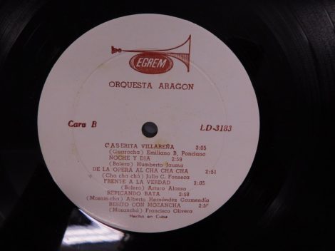 Orquesta Aragon - Aragon LP (VG) CUBA