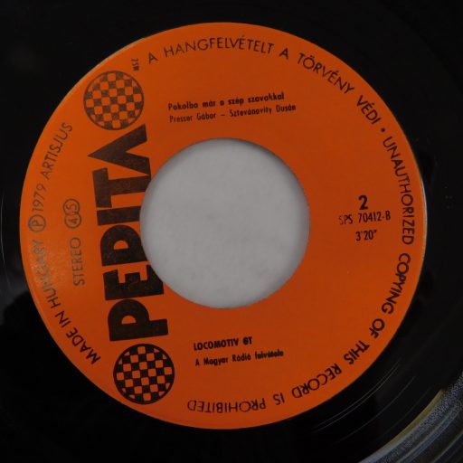 Locomotiv GT - Annyi mindent nem szerettem 2x7" VG,VG+/VG+ LGT 1979