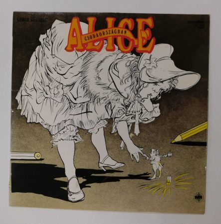 Alice Csodaországban LP (VG/VG+) +színező 