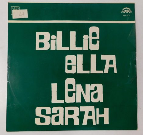 Billie, Ella, Lena, Sarah LP (VG+/VG) CZE. 