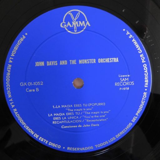 John Davis And The Monster Orchestra - Up Jumped The Devil LP (VG+/VG) 1978 Mexico