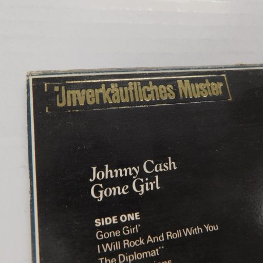 Johnny Cash - Gone Girl LP promo (EX/VG) holland, 1978