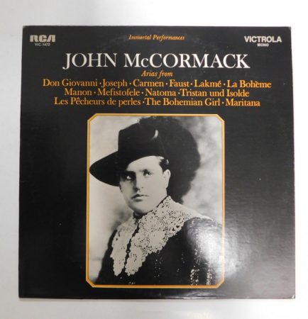 John McCormack - Immortal Performances LP (EX/EX) USA