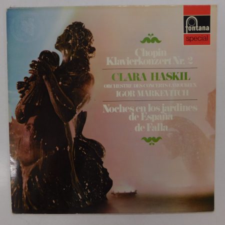 Chopin / De Falla, Haskil, Markevitch - Klavierkonzert Nr.2 LP (EX/VG) Holland