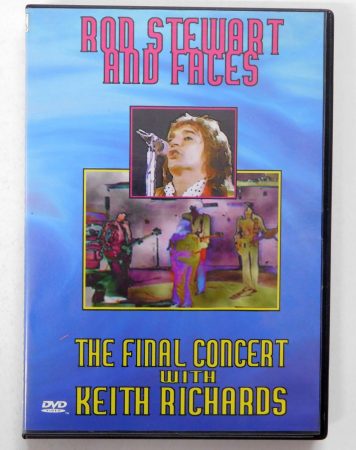 Rod Stewart And Faces - The Final Concert With Keith Richards DVD (VG+/VG+) unofficial, NRB