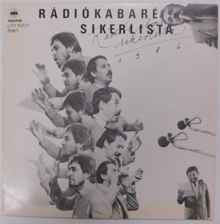 Rádiókabaré sikerlista 1986 LP (NM/VG)