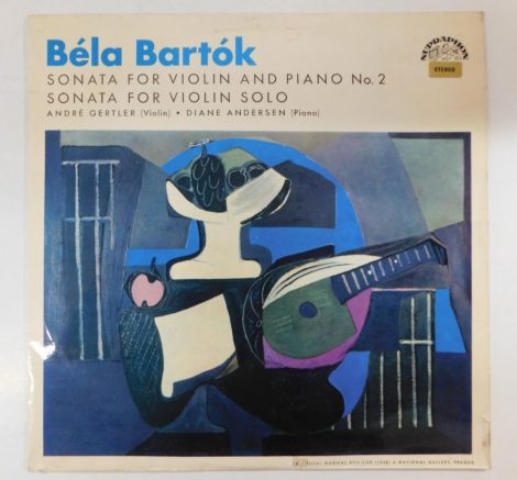 Béla Bartók - Sonata For Violin And Piano No.2 LP (VG+/VG+) CZE.
