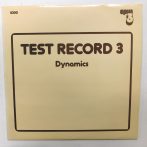 V/A - Test Record 3 (Dynamics) LP (EX/EX) SWE