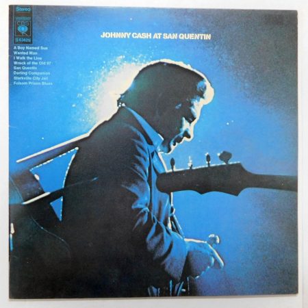 Johnny Cash - Johnny Cash At San Quentin LP (EX/VG++) Holland