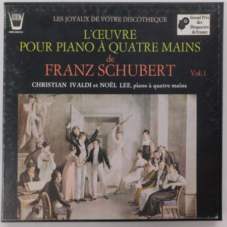 Schubert, Ivaldi, Lee - Leuvre Pour Piano a Quatre Mains Vol.1. 3xLP (NM/VG) FRA. 1977.