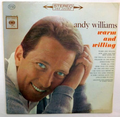 Andy Williams - Warm And Willing LP (VG/VG) USA 