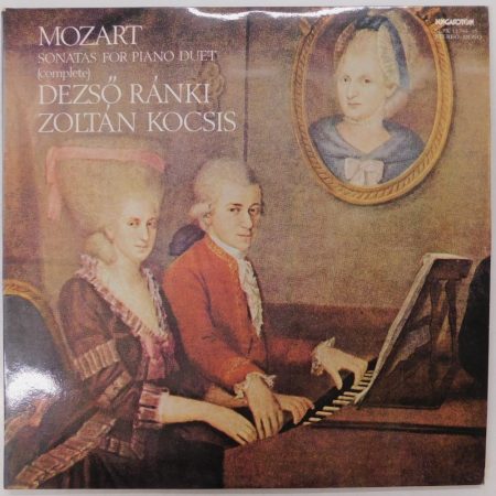 Mozart, Ránki - Kocsis - Sonatas For Piano Duet (Complete) 2xLP (NM/EX) HUN