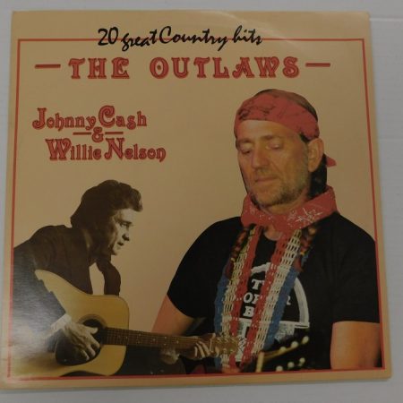 Johnny Cash & Willie Nelson - The Outlaws LP (EX/VG+) Dél-Afrika 