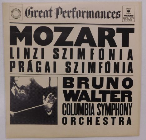 Great Performances / Mozart - Bruno Walter LP (NM/VG+)