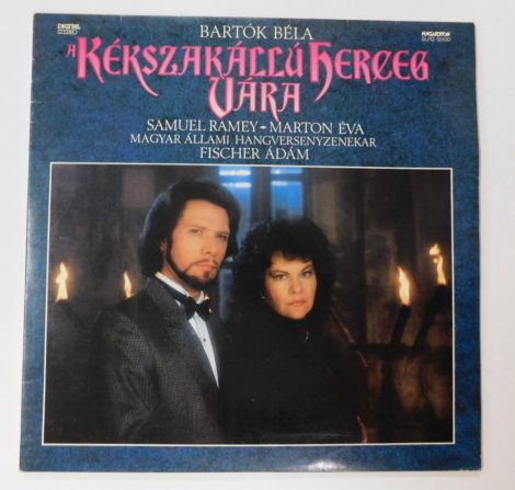 Bartók Béla - A kékszakállú herceg vára LP (NM/EX) 1988 Fischer Ramey Marton Bluebeard's Castle