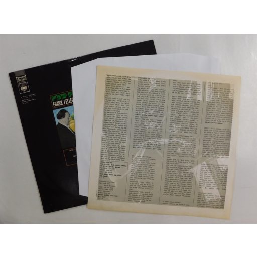 Frank Pelleg Plays Music by Israeli Composers LP (EX/VG+) + inzert, Israel