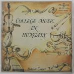   Bakfark Consort - Kollégiumi zene Magyarországon / College Music In Hungary LP (NM/EX) Benkő Gryllus