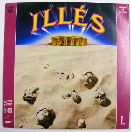 Illés - Népstadion, 1990. koncert LP (VG+/VG+)