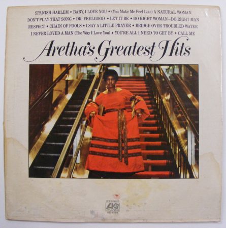 Aretha Franklin: Arethas Greatest Hits LP (VG+/G) IND