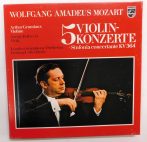   Mozart - Grumiaux - Pelliccia - London Symph. - 5 Violinkonzerte 3xLP (VG,EX/VG) GER.